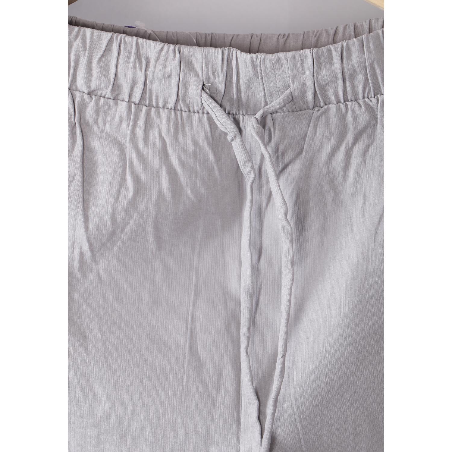 Shop Women's Ash Colour Cotton Pant
