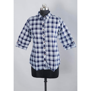 Womens Multi Collar Casual Shirt 14