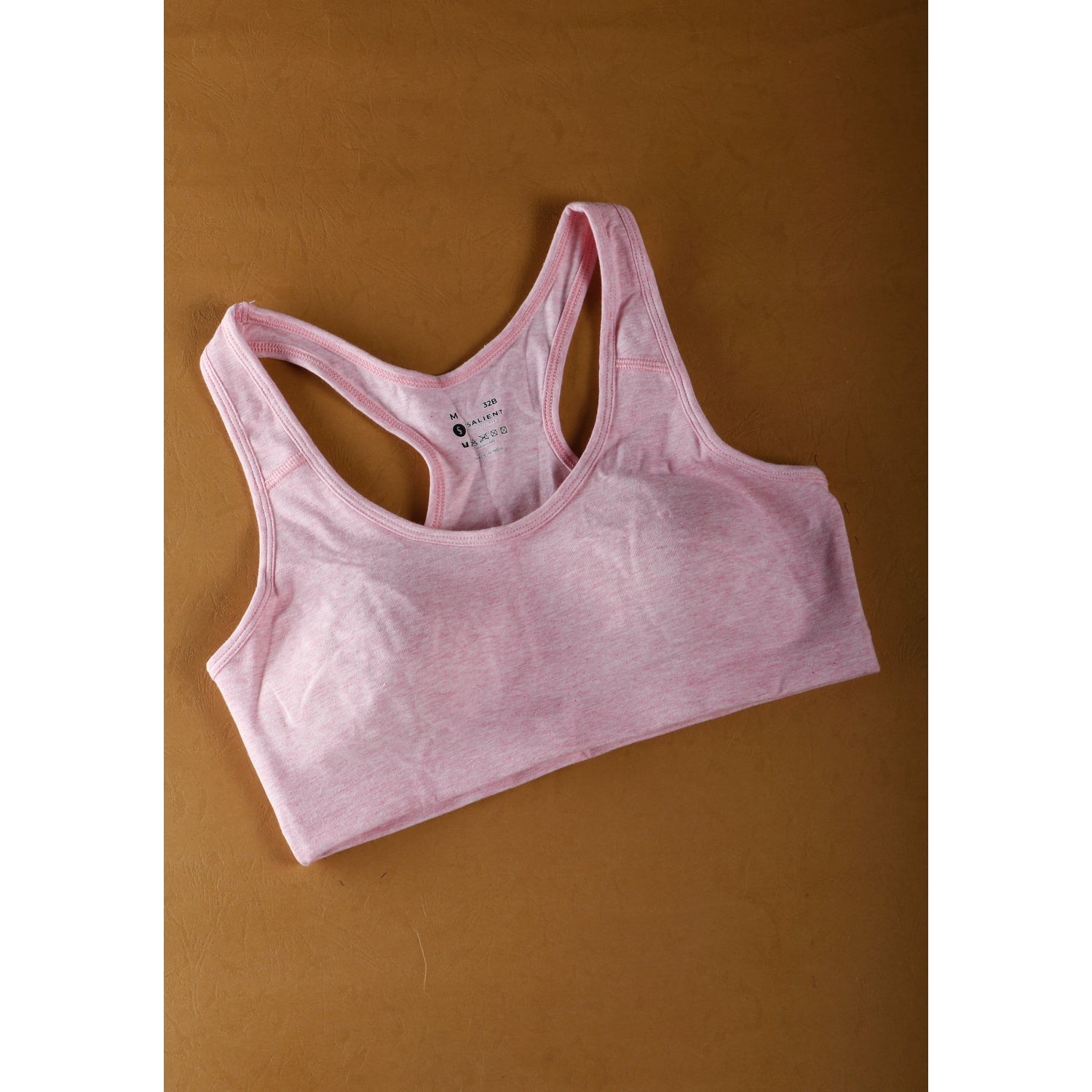 Pink Colour Sports Bra