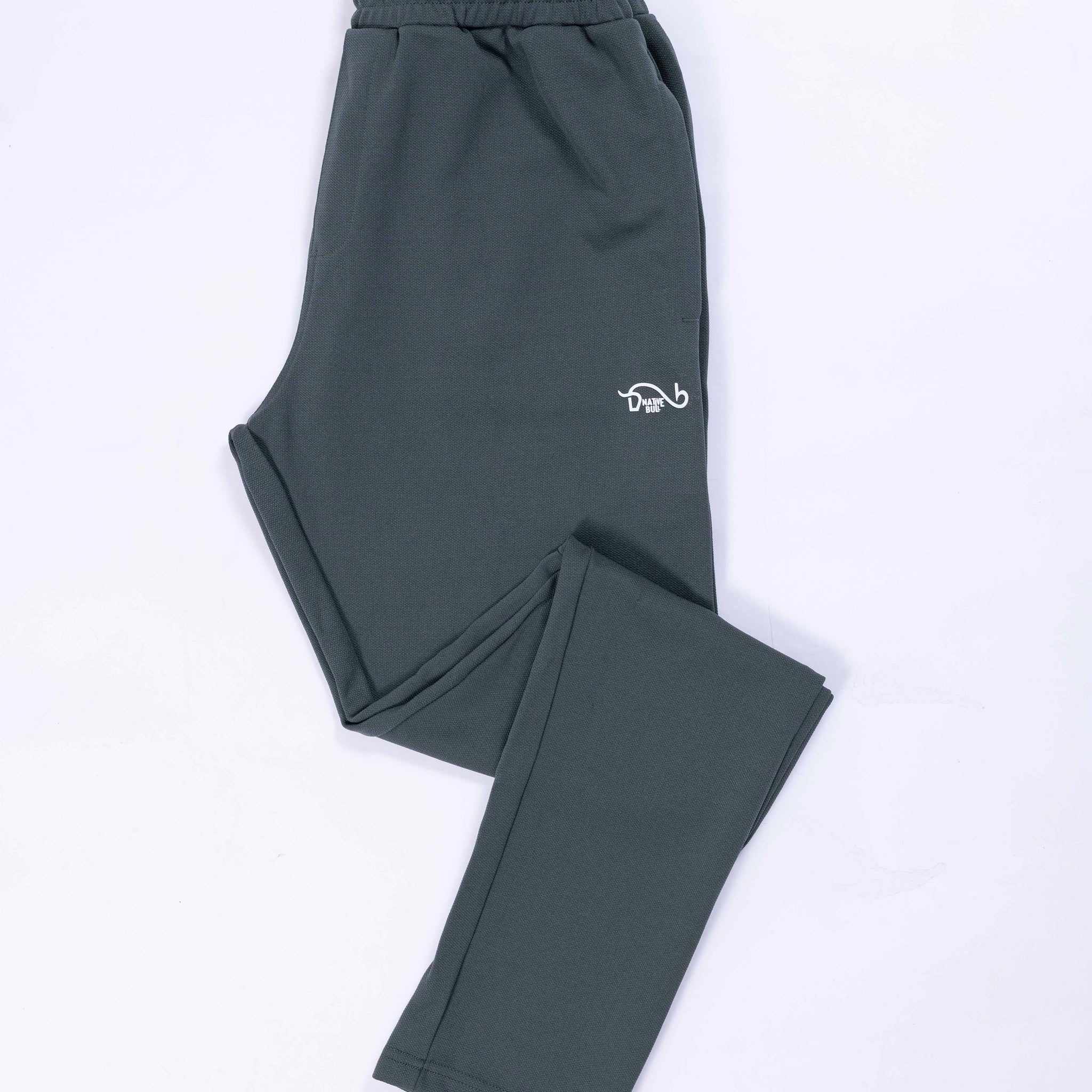 Green Colour Nativebull Men's Track Pant