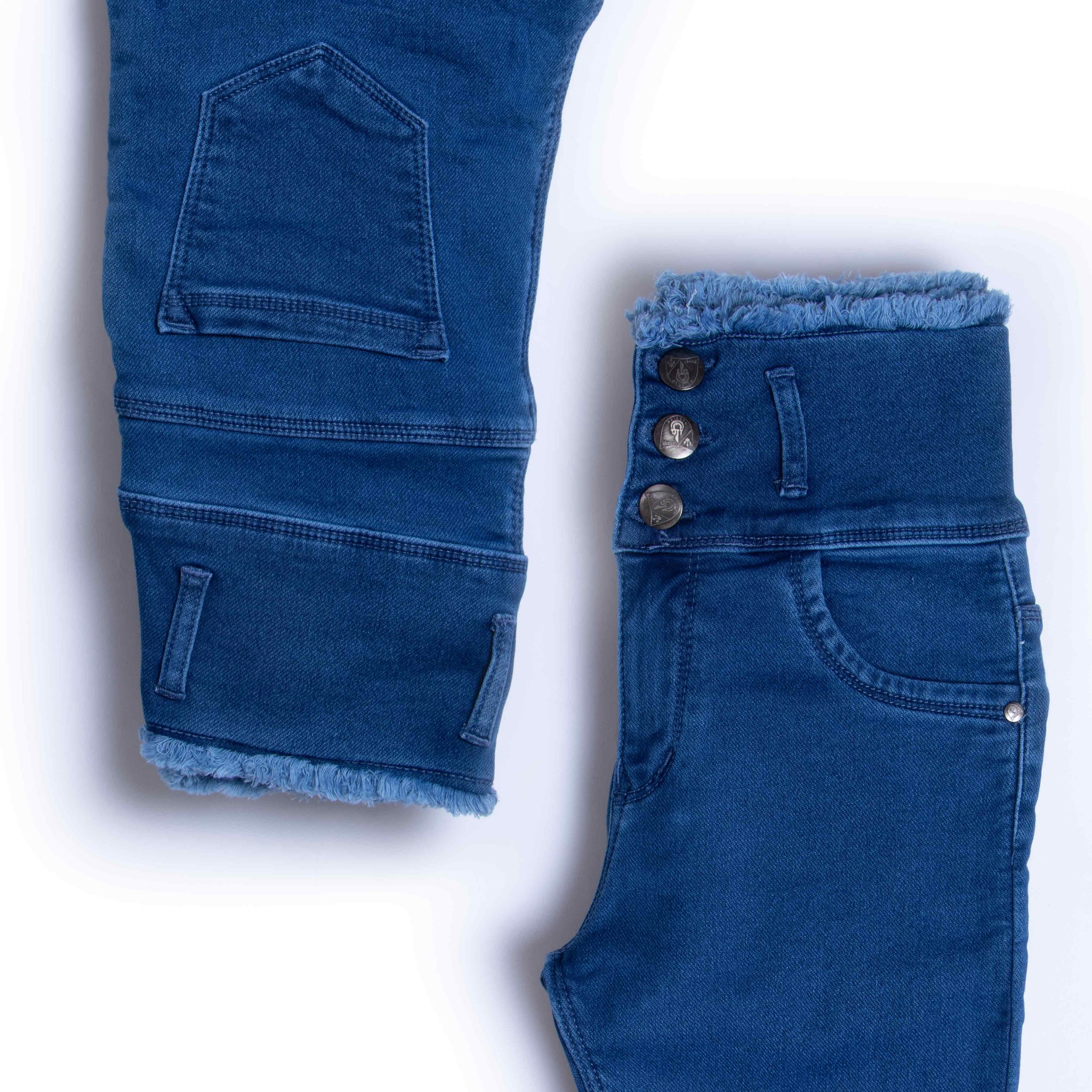 Women Blue Denim Jeans Pant