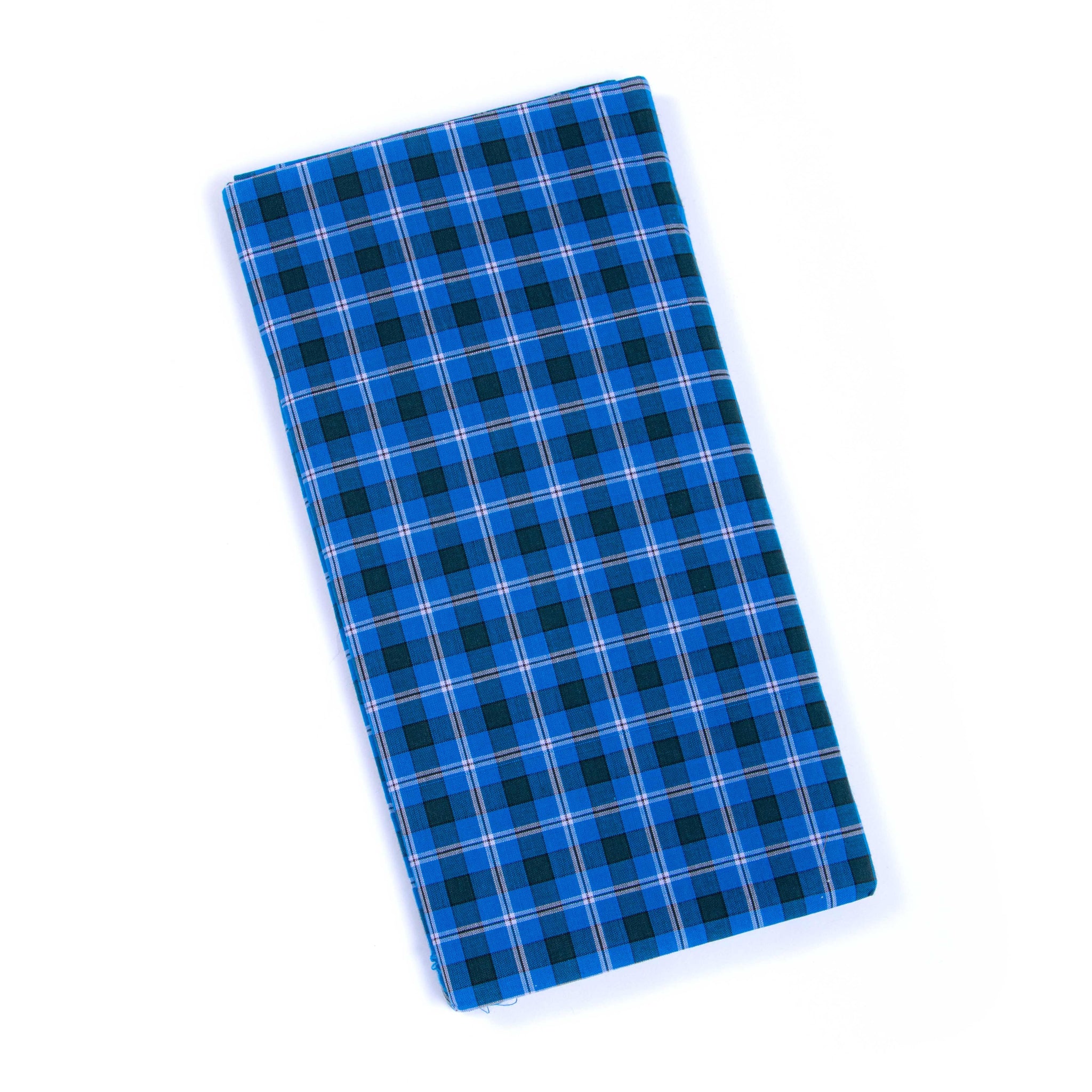 999 Brand Blue Checkered 2.10 m Stitched Lungi