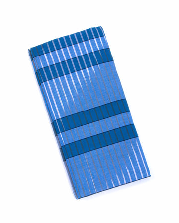 Sangu Brand Blue Checkered 2.10 m Stitched Lungi