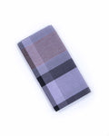 Sangu Brand Grey Checkered 2.10 m Stitched Lungi