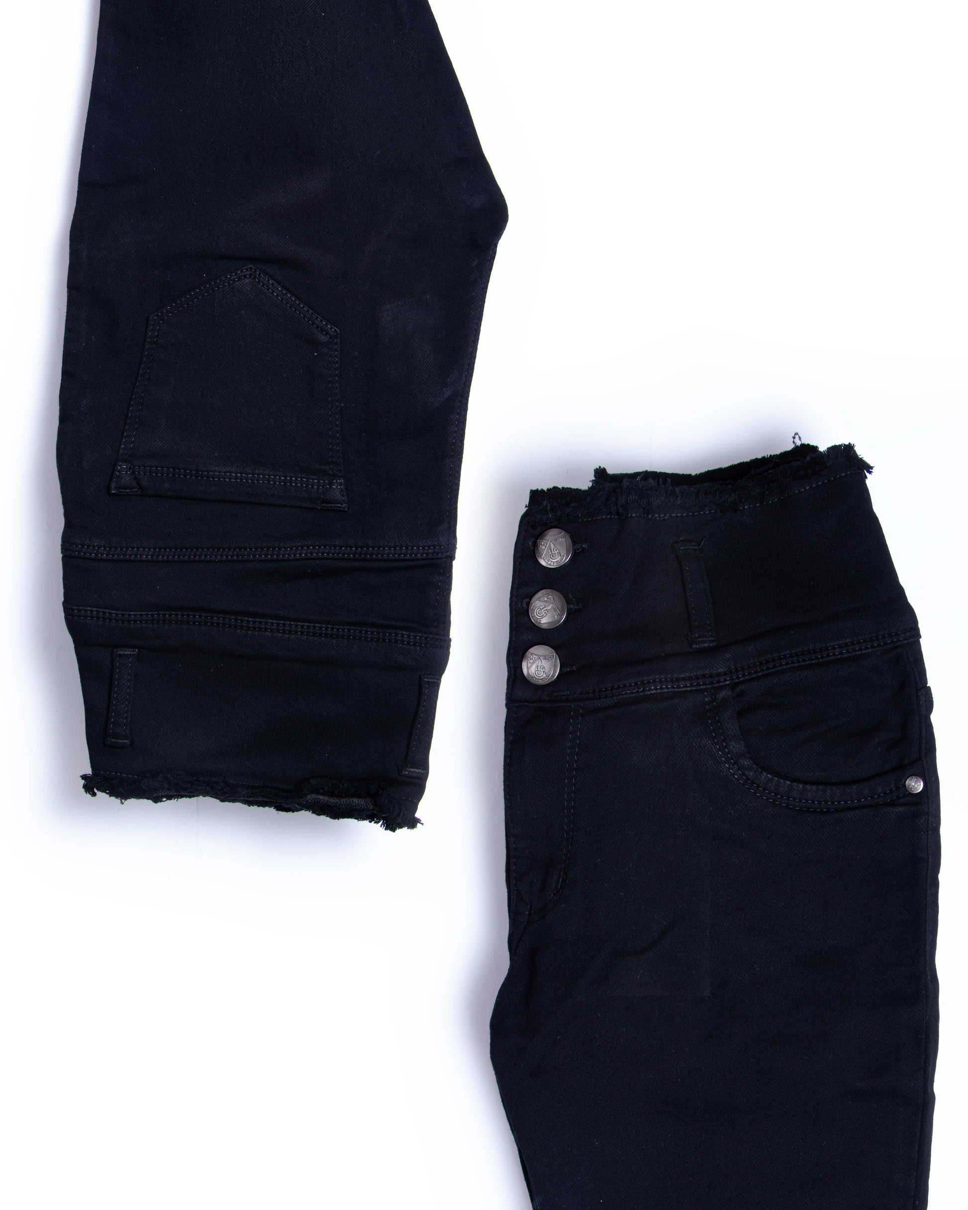 Women Black Denim Jeans Pant