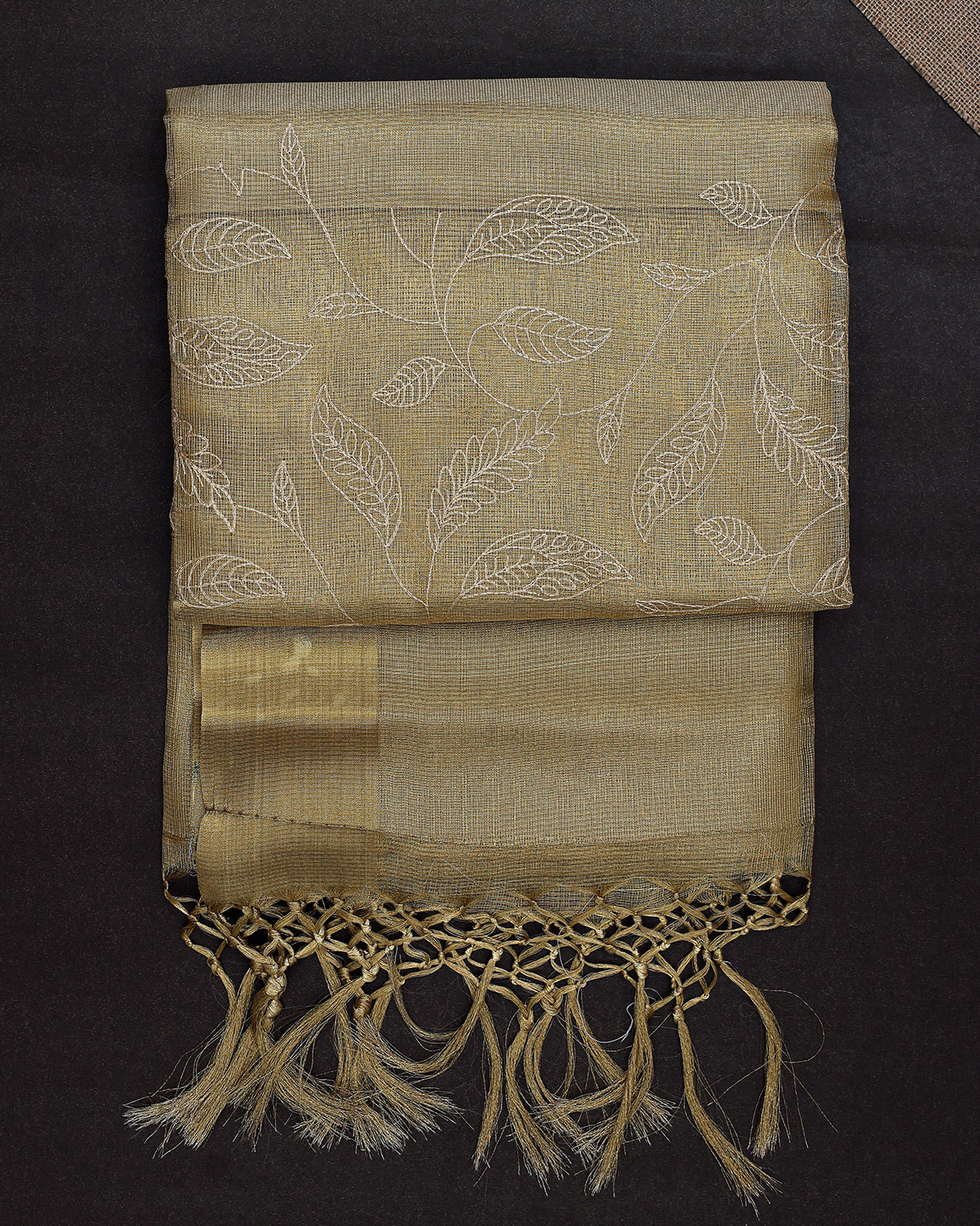 Gold Colour Cotton Saree