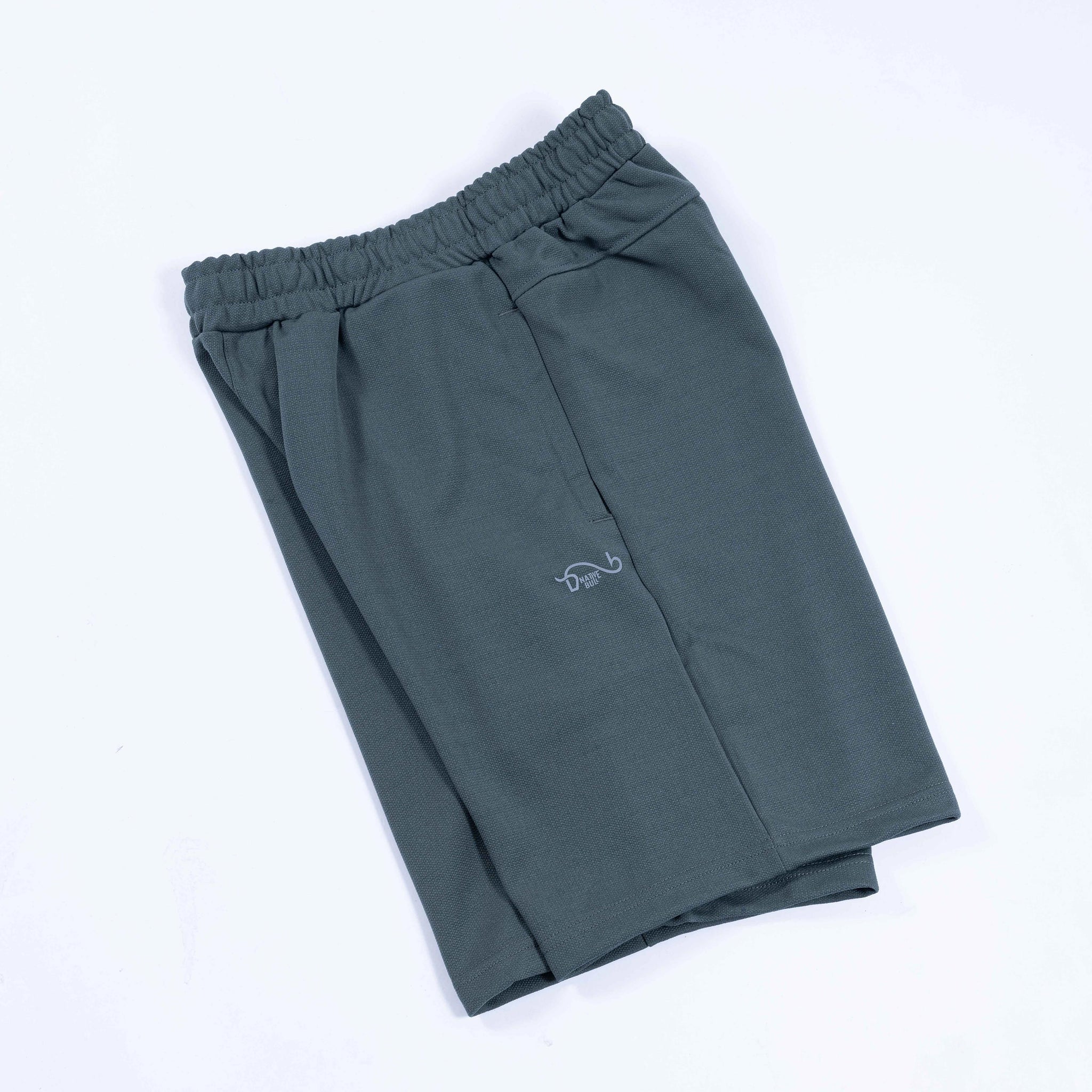 Green Colour Nativebull Men's Shorts