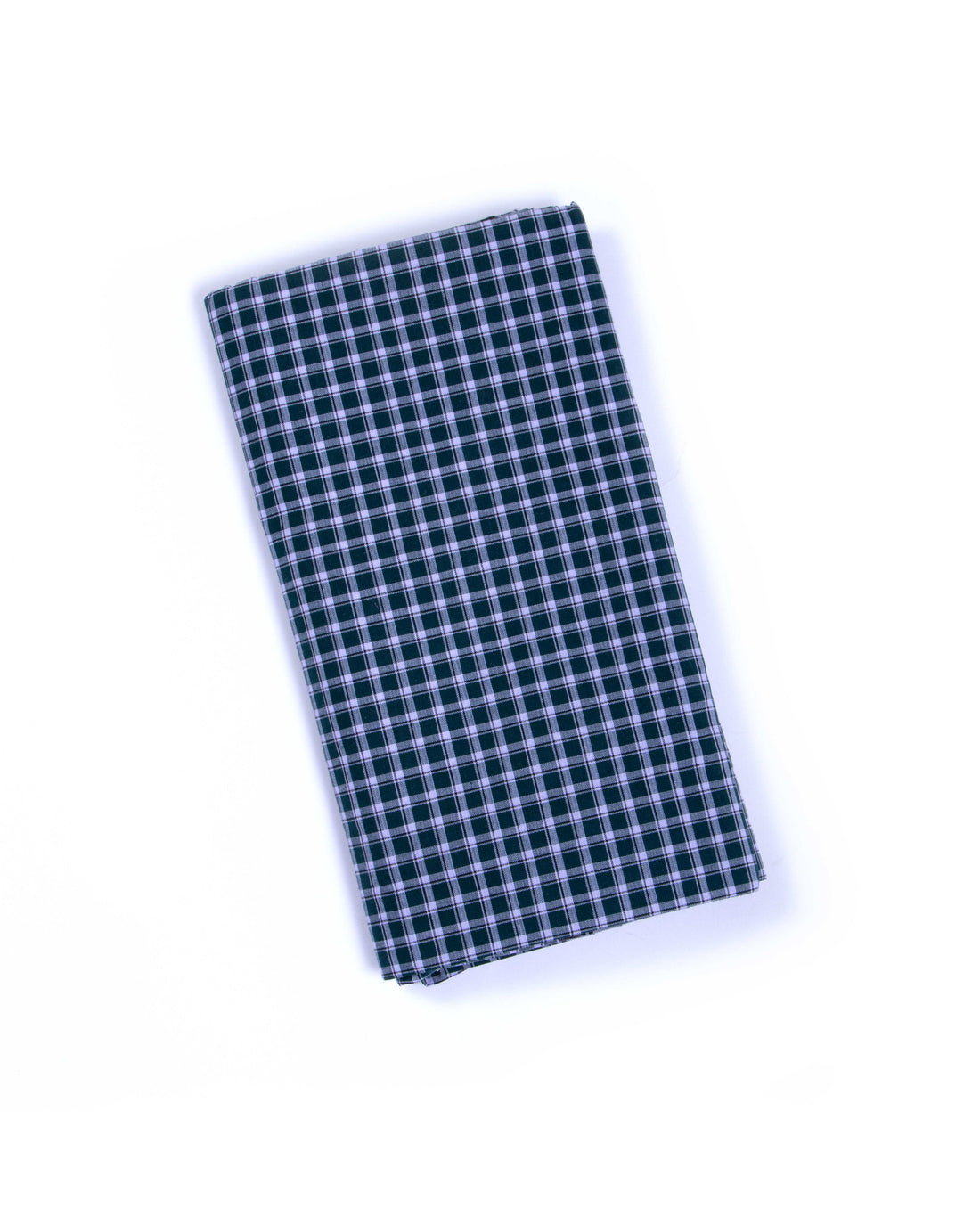 999 Brand Green Checkered 2.10 m Stitched Lungi