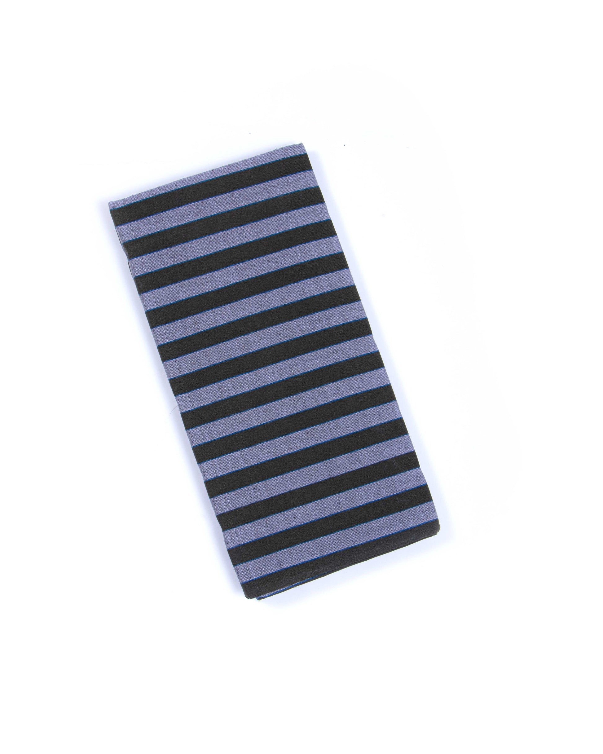 JKT Brand Grey Striped 2.10 m Stitched Lungi