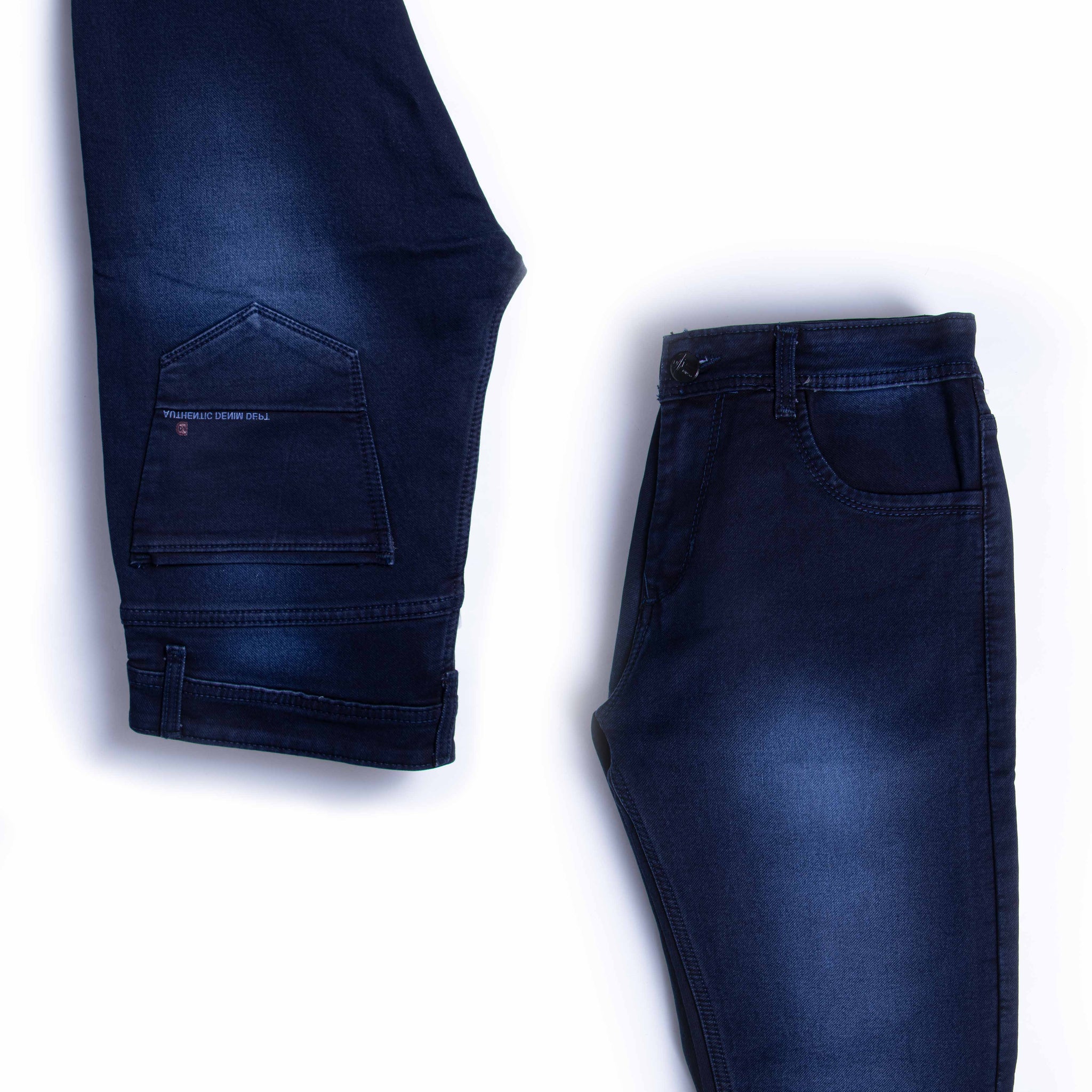 Men's Slim Fit Blue Colour Jeans Pants