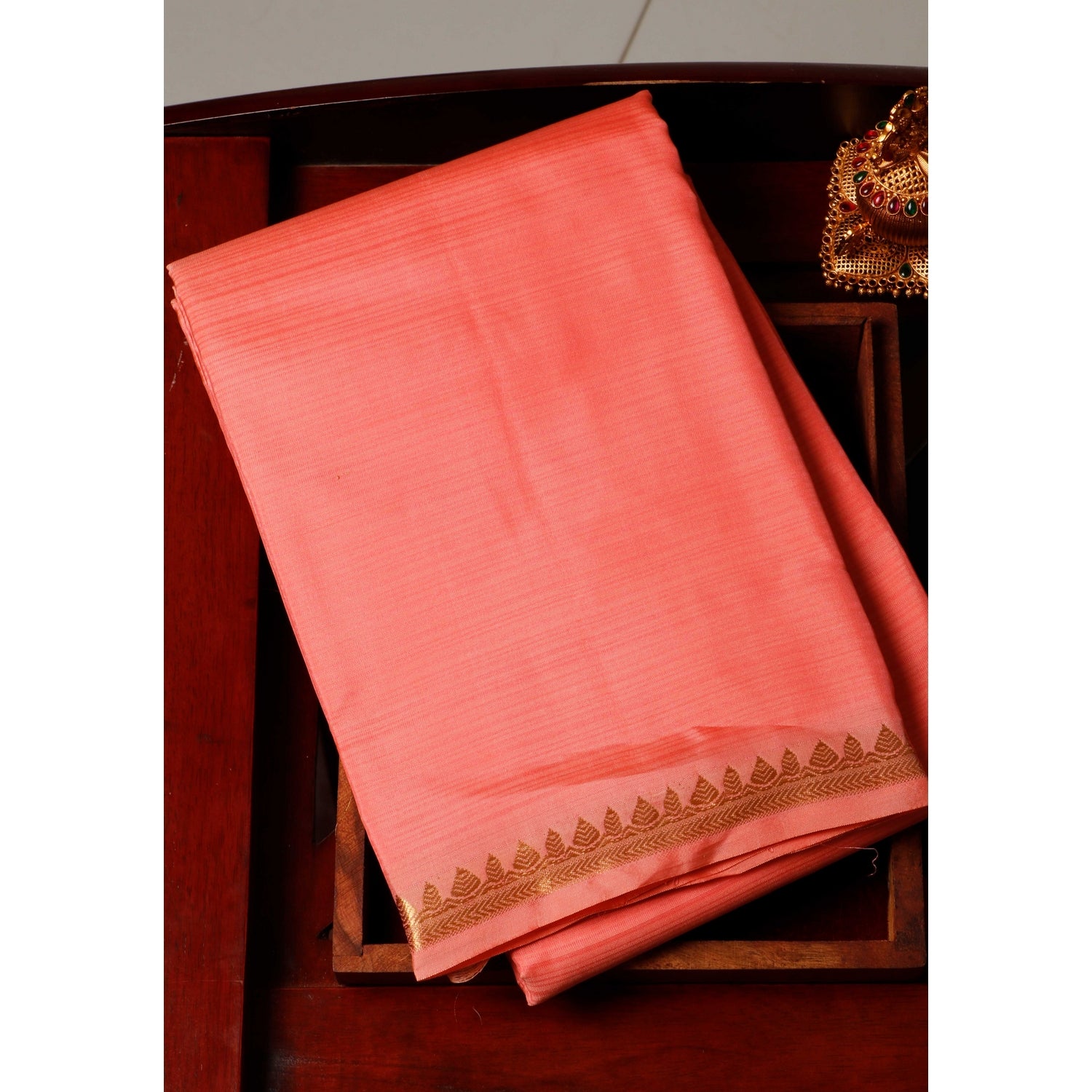 Pink Colour Traditional Saree