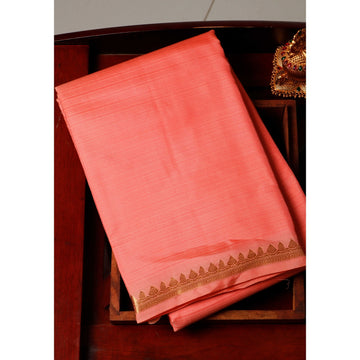 Pink Colour Traditional Saree