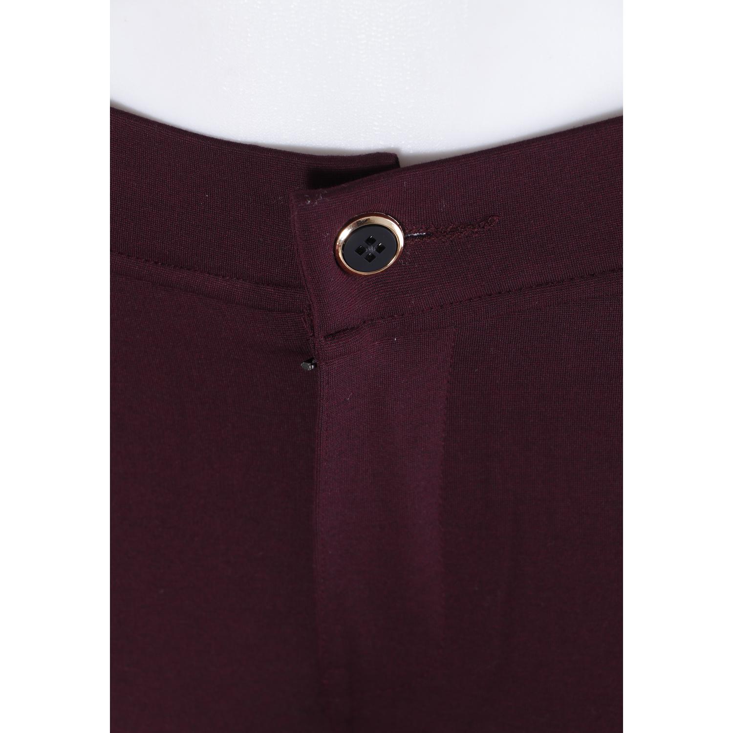 Buy Women's Wine Colour Lycra Pant Online