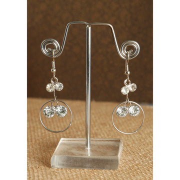 Silver Colour Plated Earrings 7