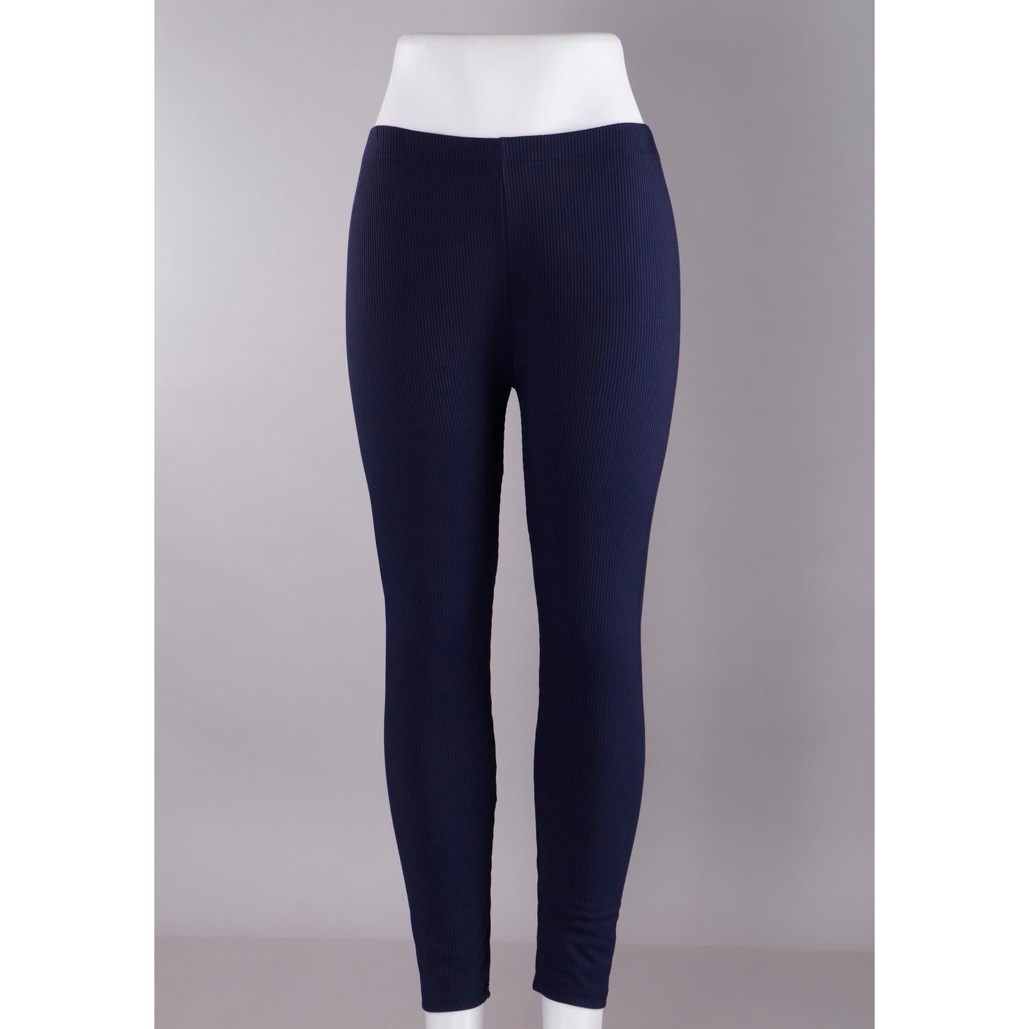 Womens Navy Blue Colour Leggings
