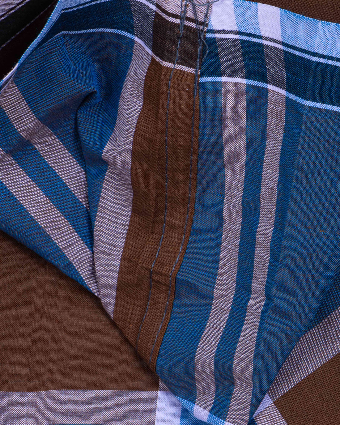 Sangu Brand Multi Checkered 2.10 m Stitched Lungi