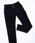 Buy Women Black Denim Jeans Pant