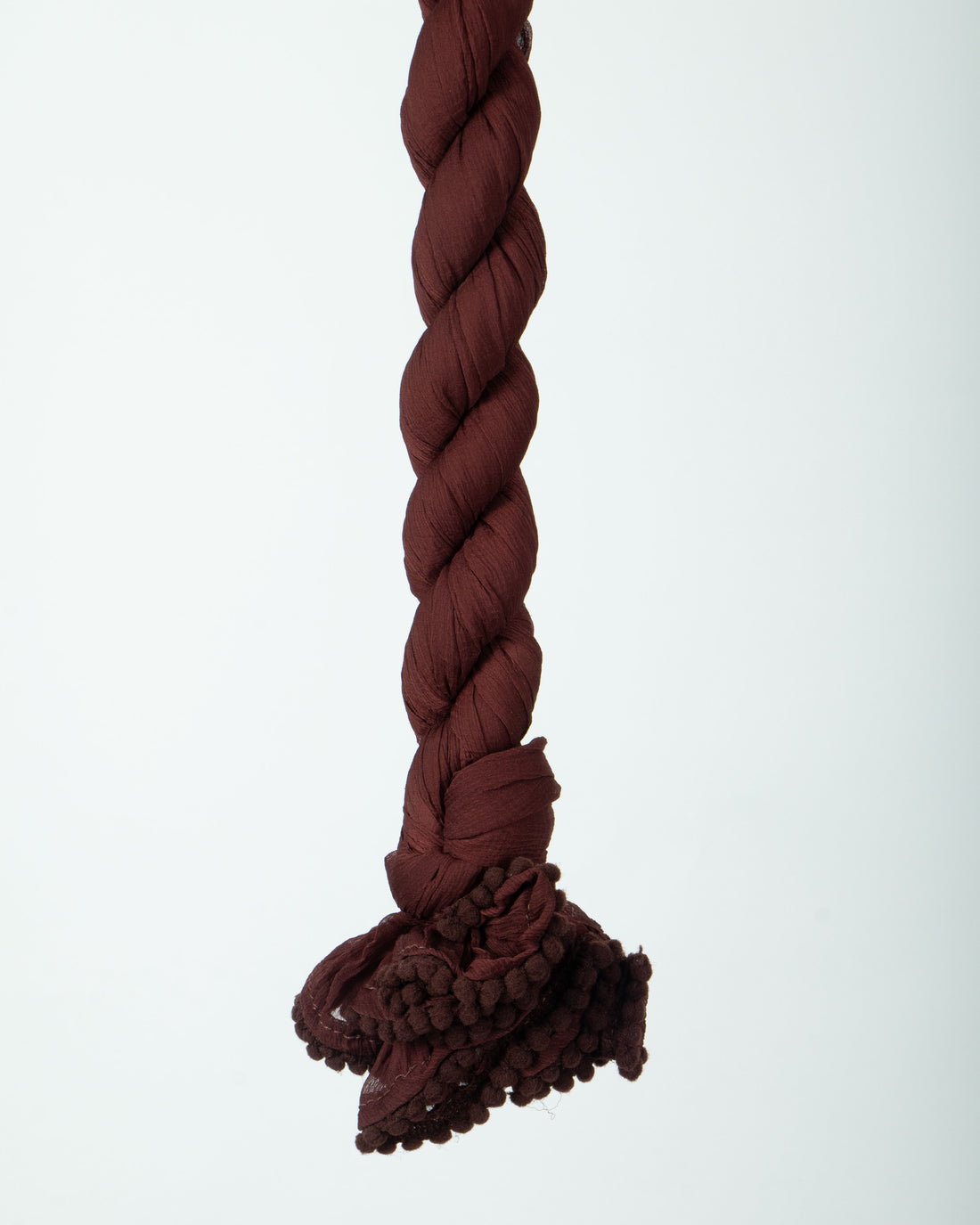 Brown Colour Solid Stole