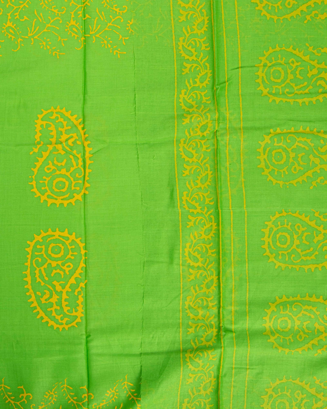 Yellow Colour Unstitched Salwar Material