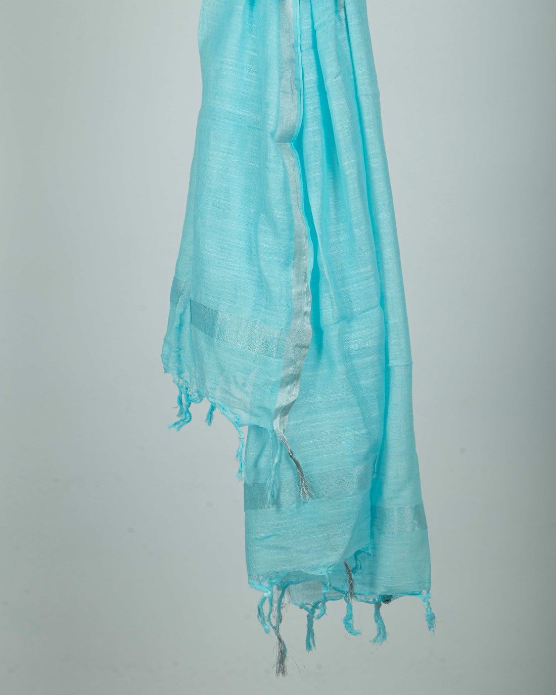 Blue Colour  Stole