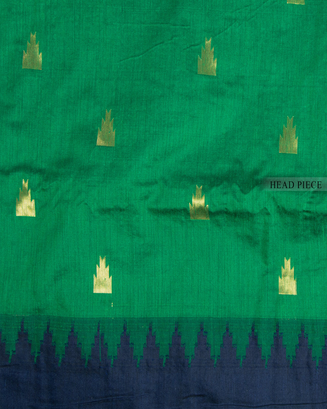 Green Colour Kalyani Cotton Saree