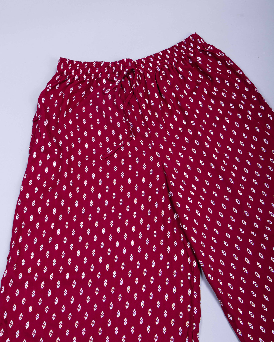 Maroon Colour Womens Palazzo