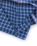 Buy Sangu Brand Blue Checkered 2.10 m Stitched Lungi