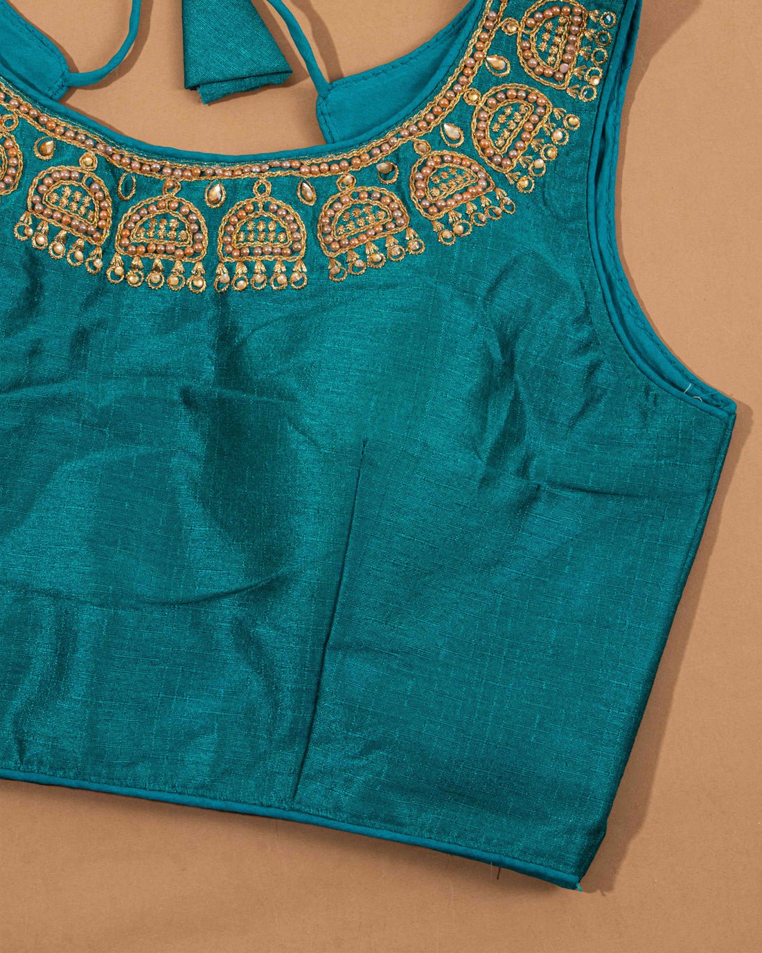 Sea Green Colour Readymade Blouse