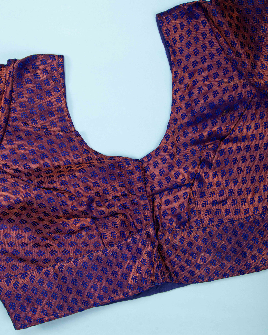 Violet Colour Readymade Blouse