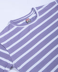 Buy Women Violet Colour T-Shirt