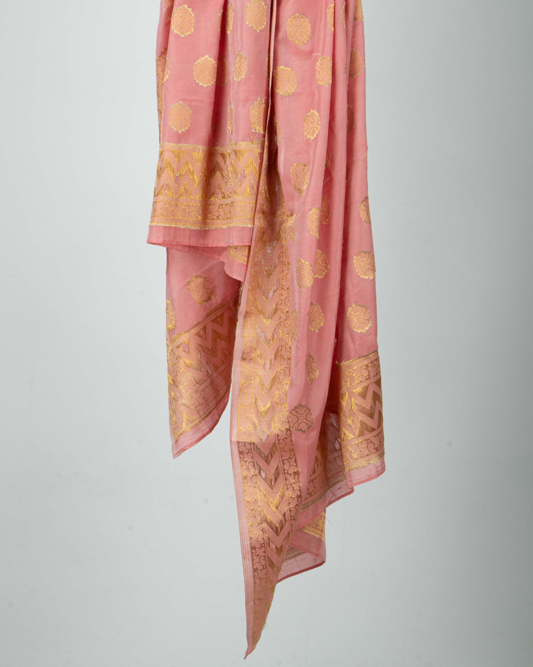 Pink Colour Printed Stole