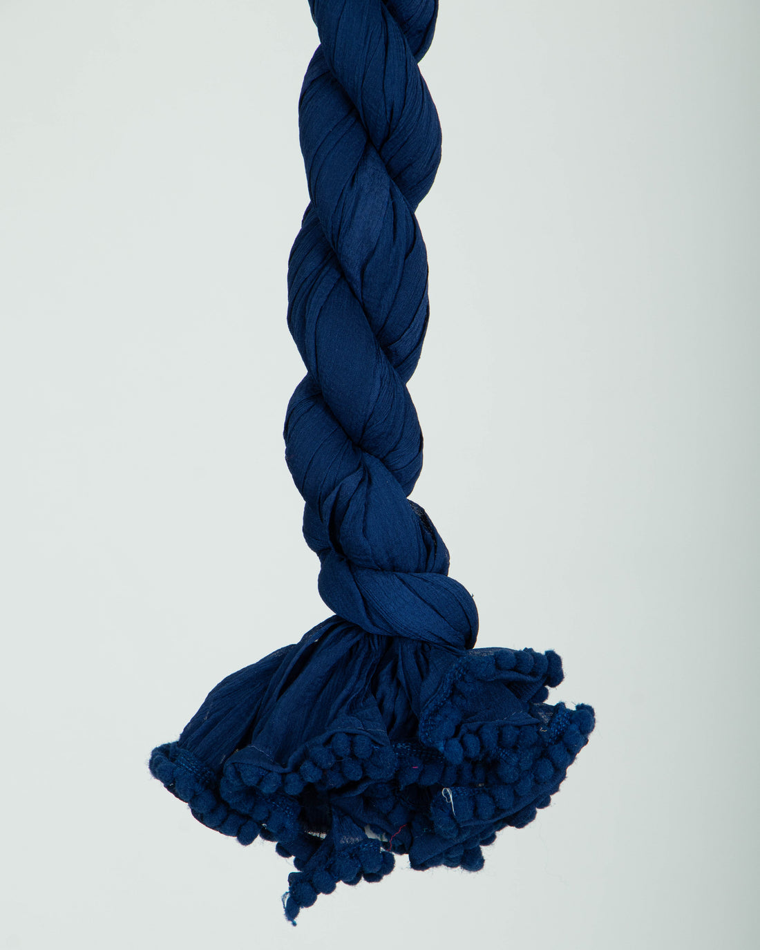 Blue Colour Solid Stole