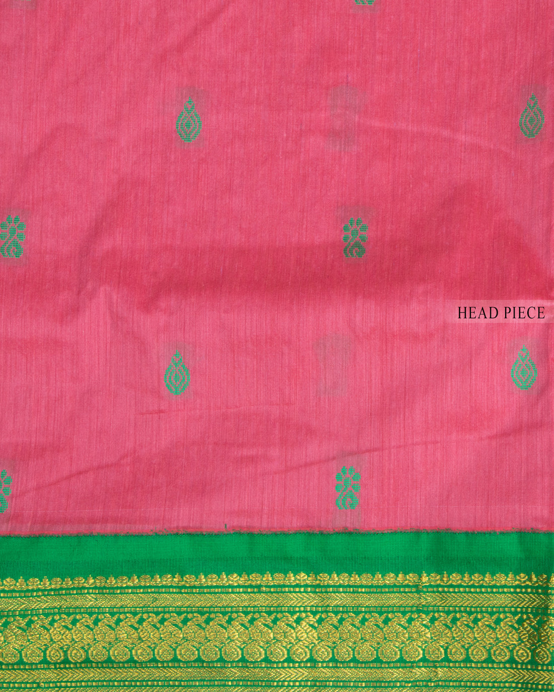 Pink Colour Kalyani Cotton Saree