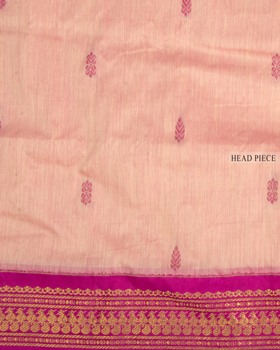 Pink Colour Kalyani Cotton Saree