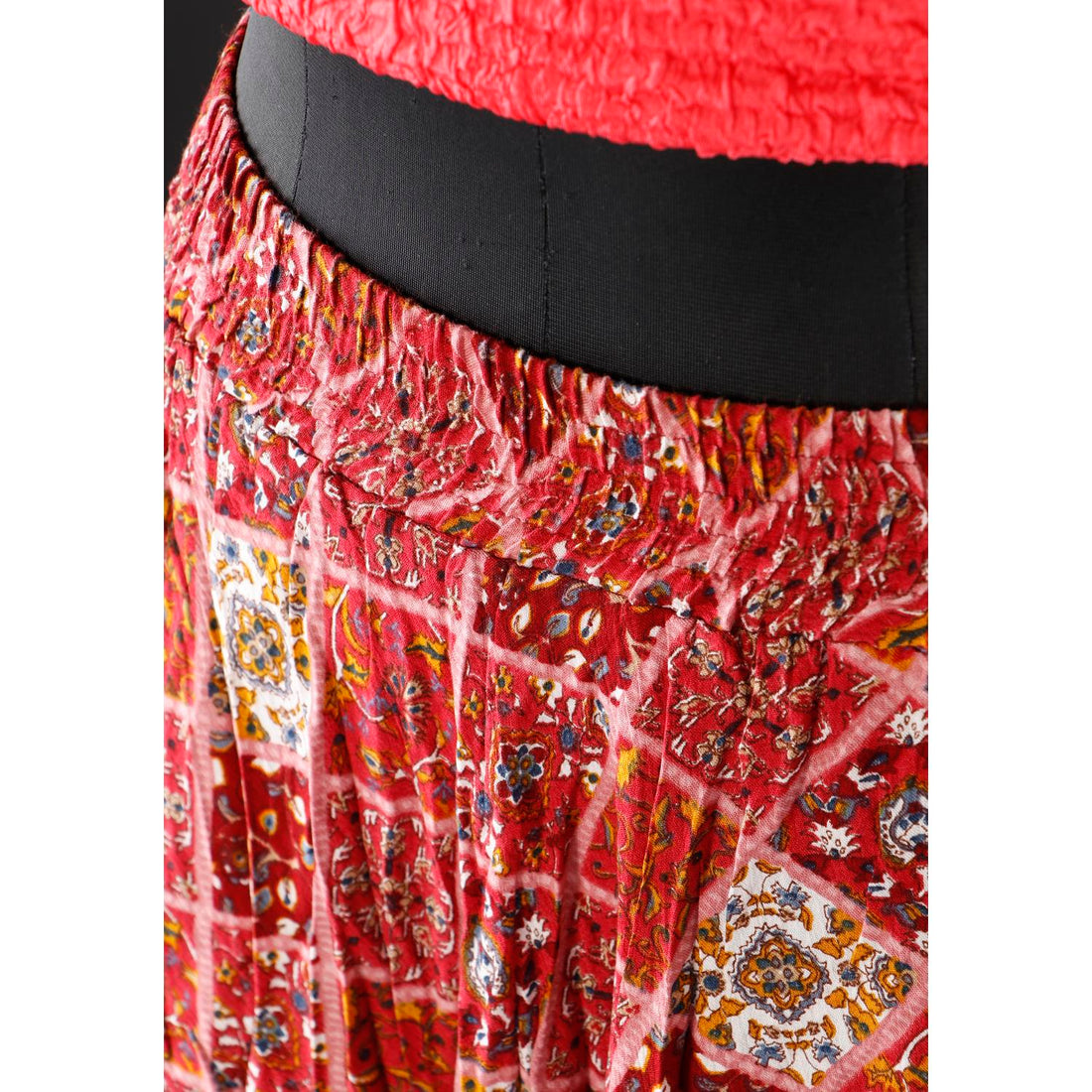 Multi Colour Floral Design Womens Skirt