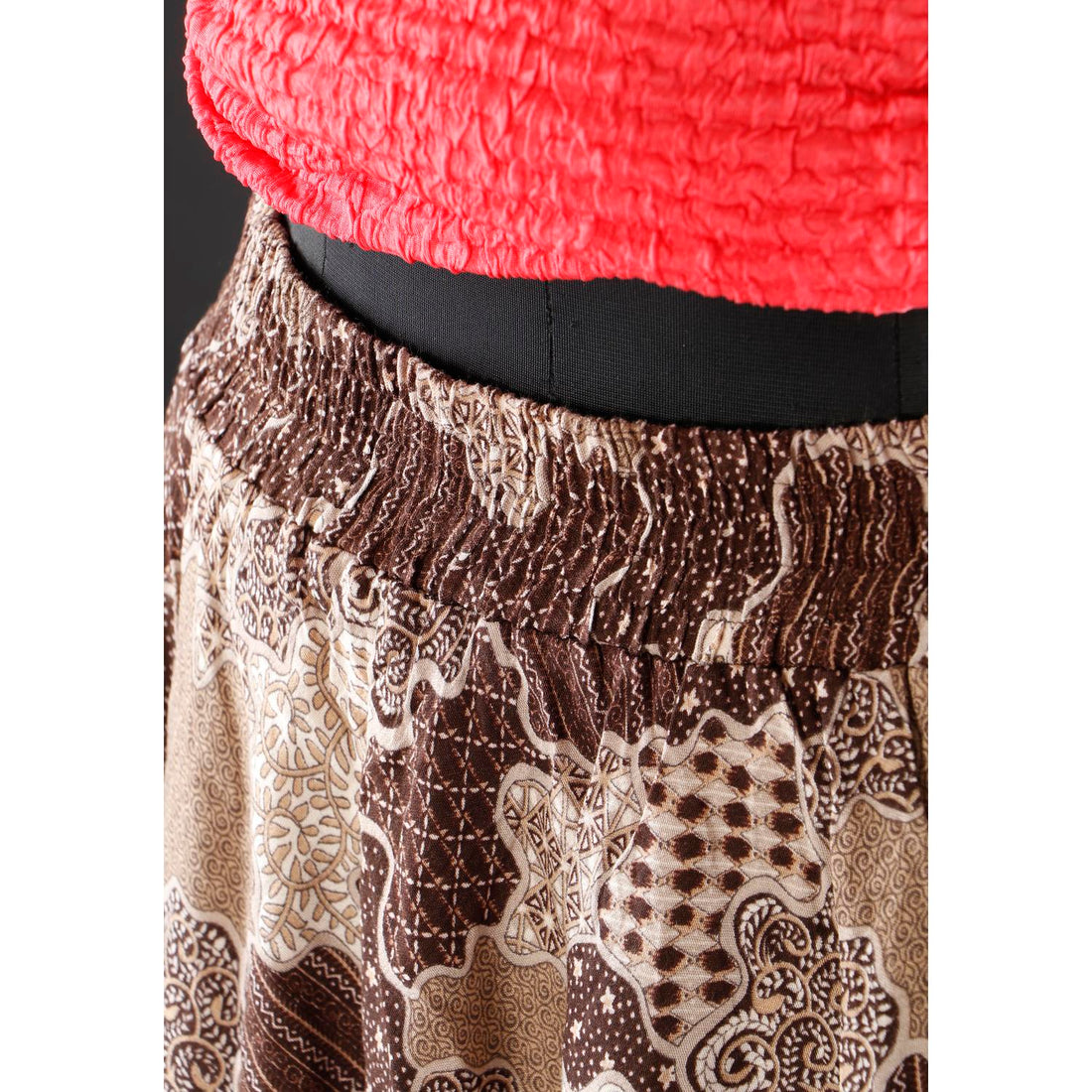 Multi Colour Floral Design Womens Skirt 1