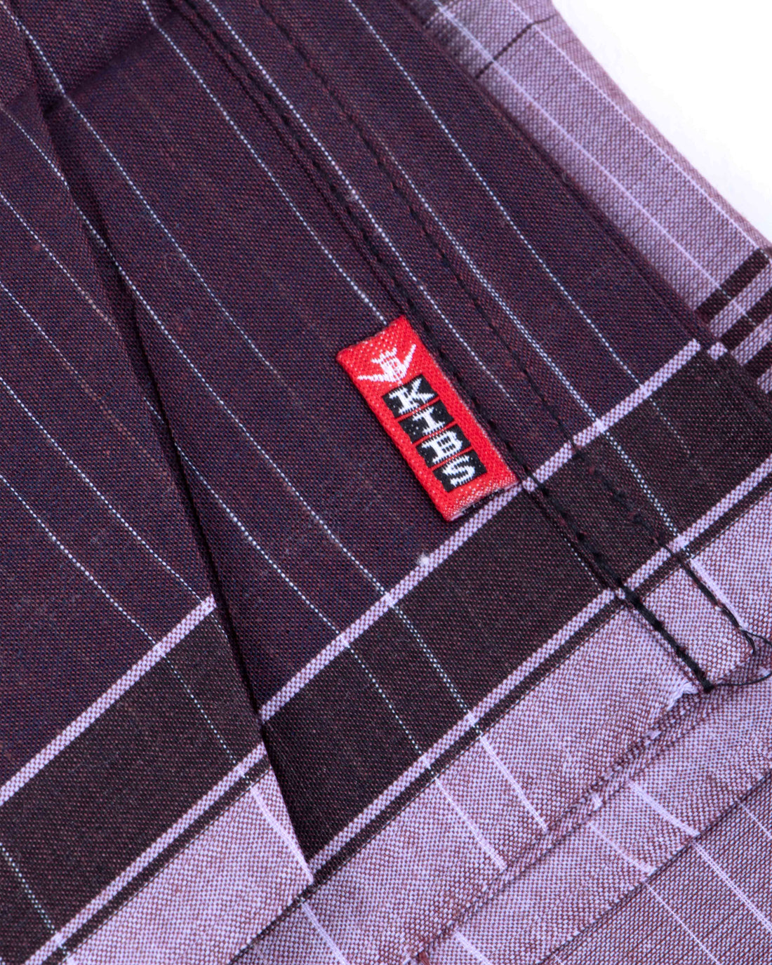 KIBS Brand Multi 2.15 m Striped Stitched Lungi