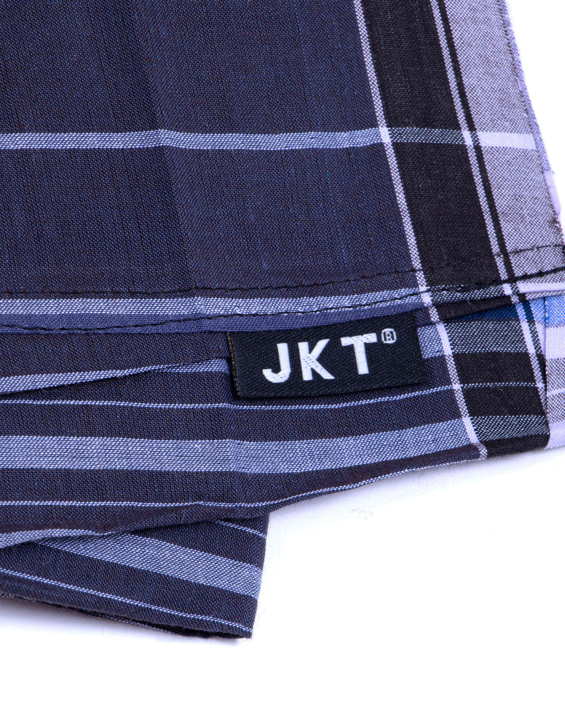 JKT Brand Multi Checkered 2.10 m Stitched Lungi