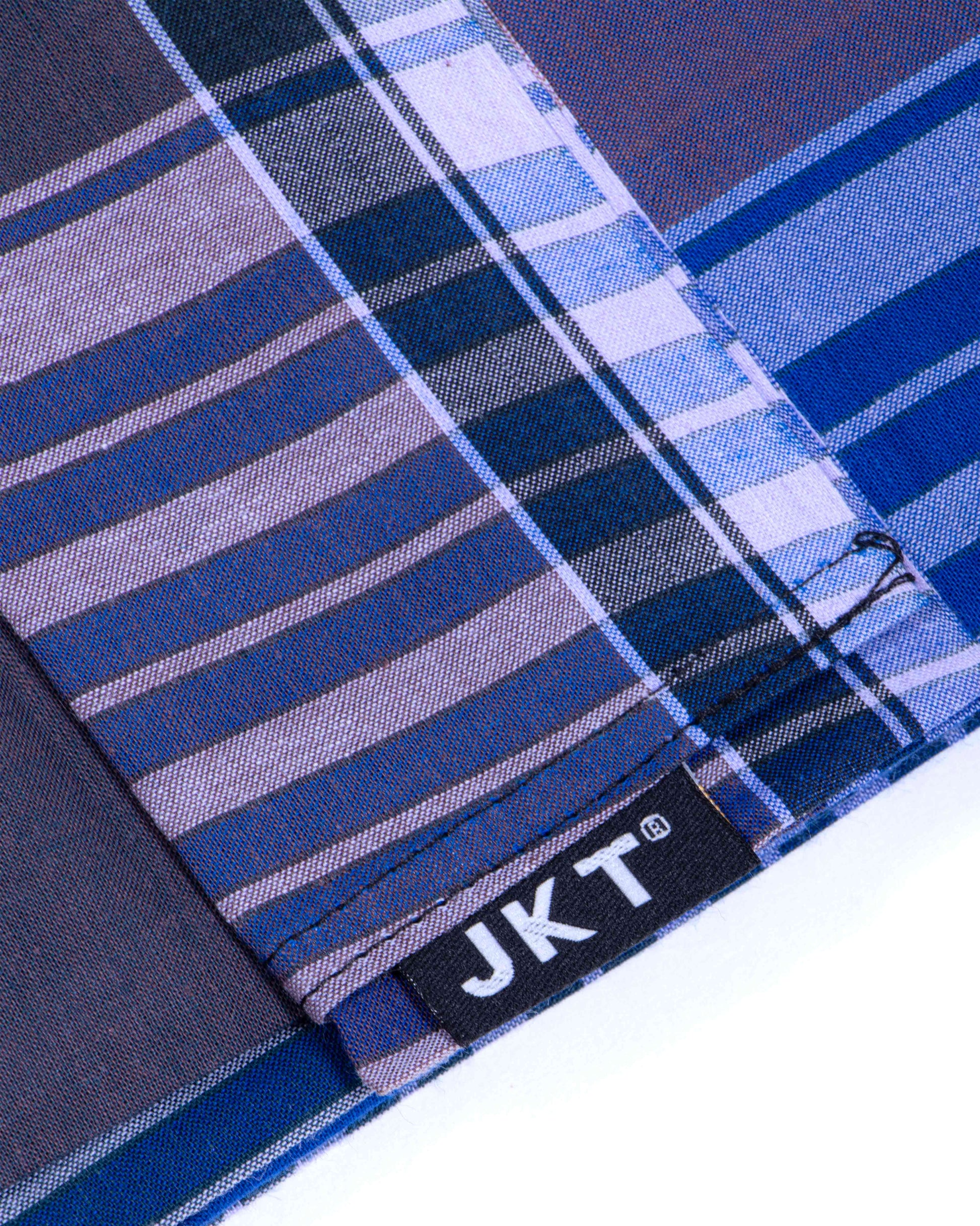 Shop JKT Brand Multi Checkered 2.10 m Stitched Lungi