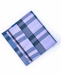 Shop Sangu Brand Blue Checkered 2.10 m Stitched Lungi