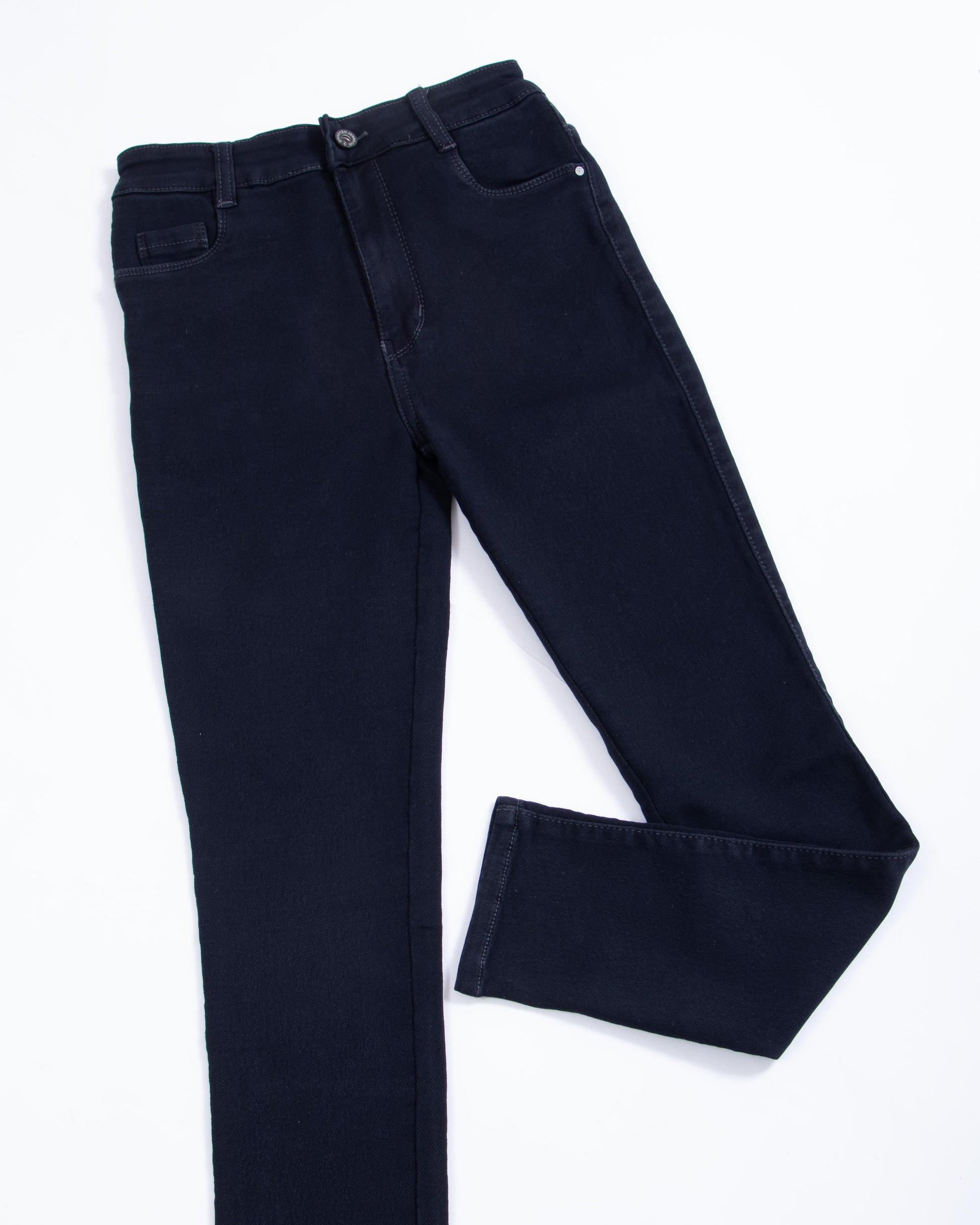 Buy Women Black Denim Jeans Pant