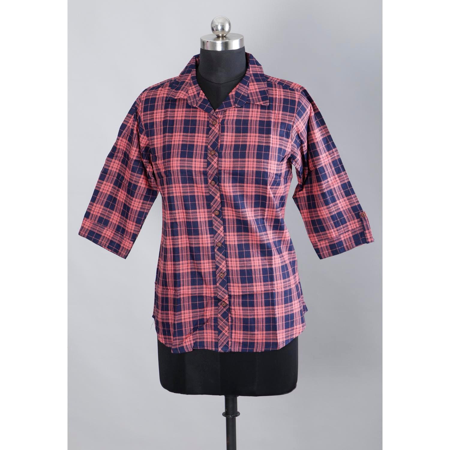 Womens Multi Collar Casual Shirt 16