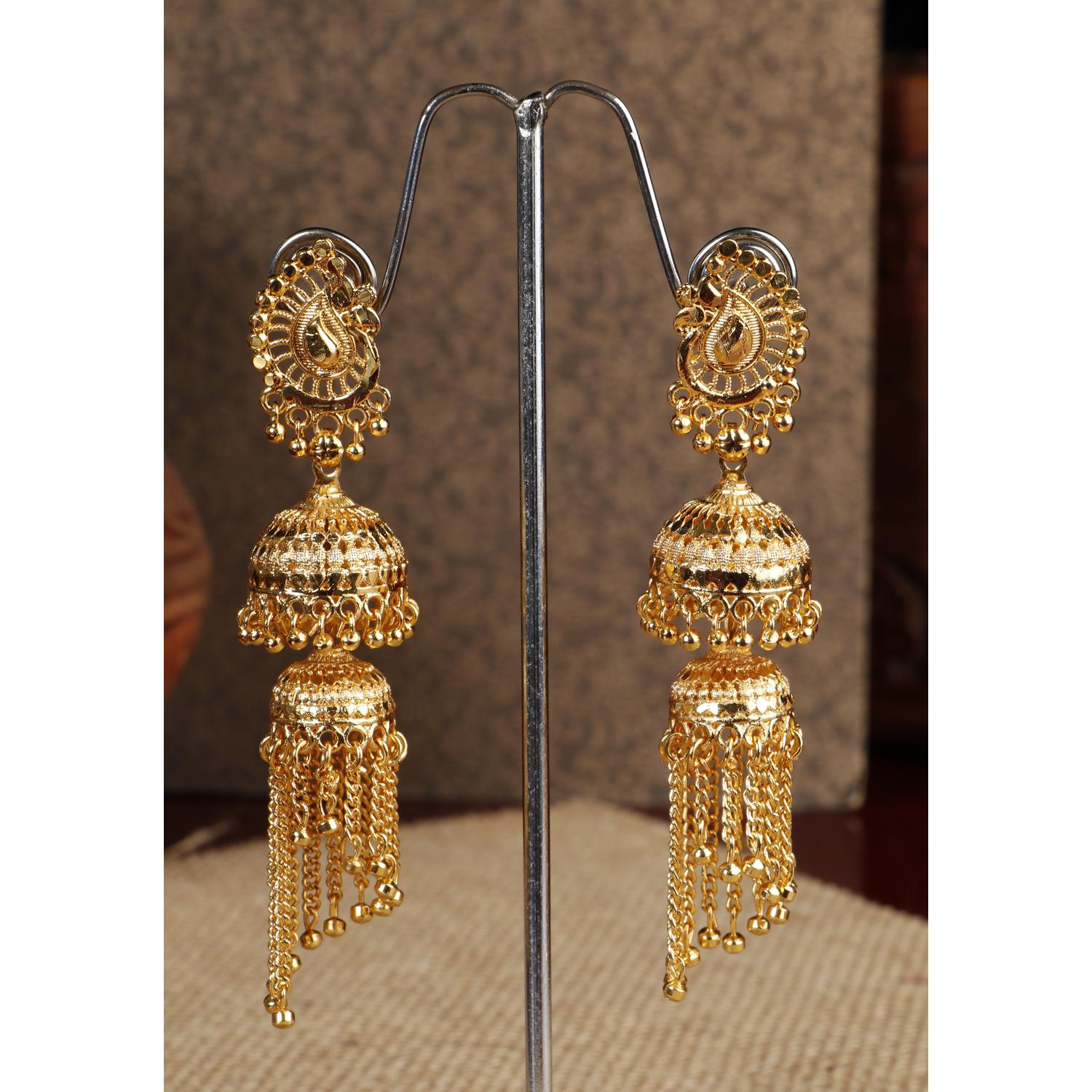 Gold Colour Plated Earrings 10