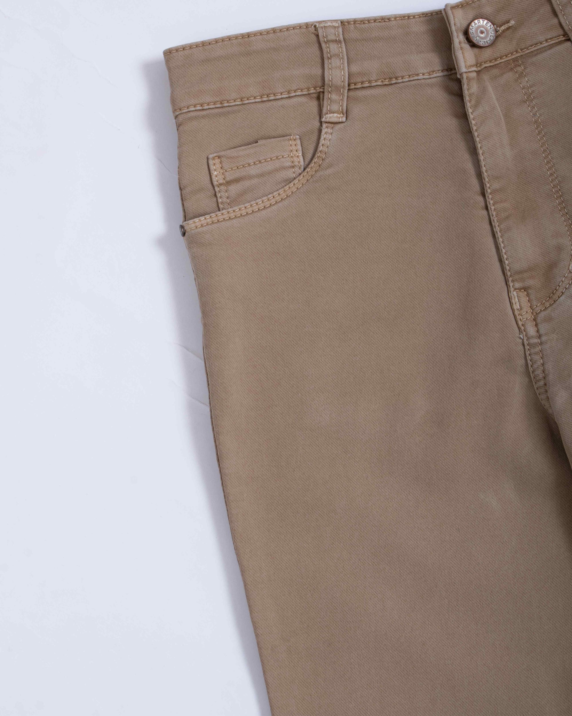 Shop Women Brown Denim Jeans Pant Online