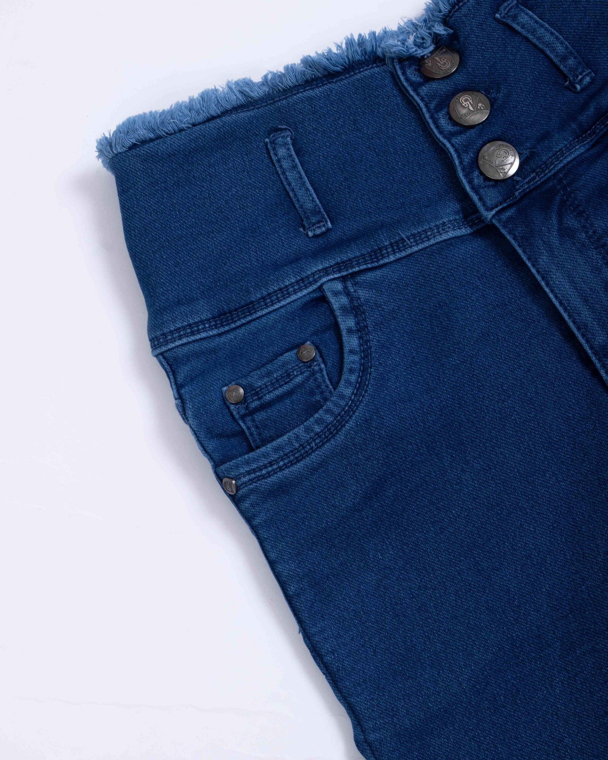 Order Women Blue Denim Jeans Pant 