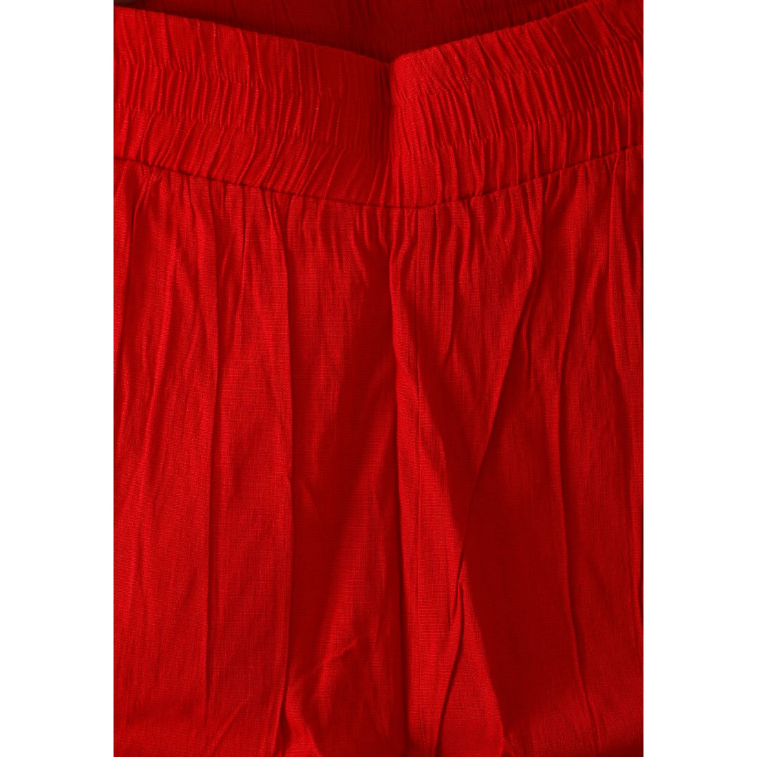 Women's Red Colour Cigarette Pant