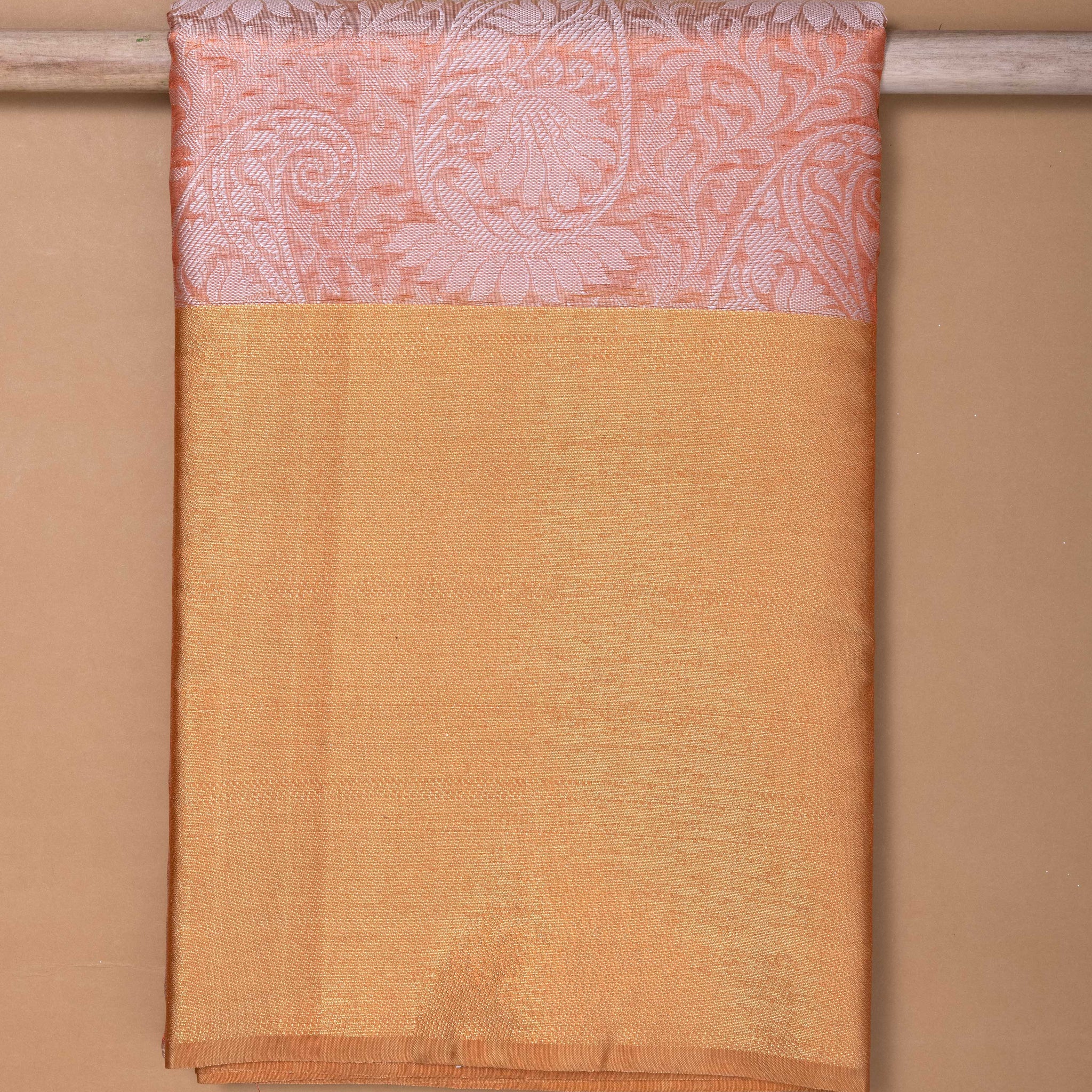 Ambani Copper Colour Tissue Saree