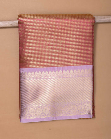 Nayanthara Double Shade Colour Tissue Saree