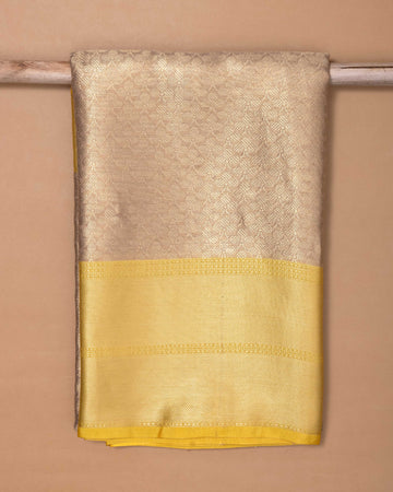 Ambani Gold Colour Tissue Saree