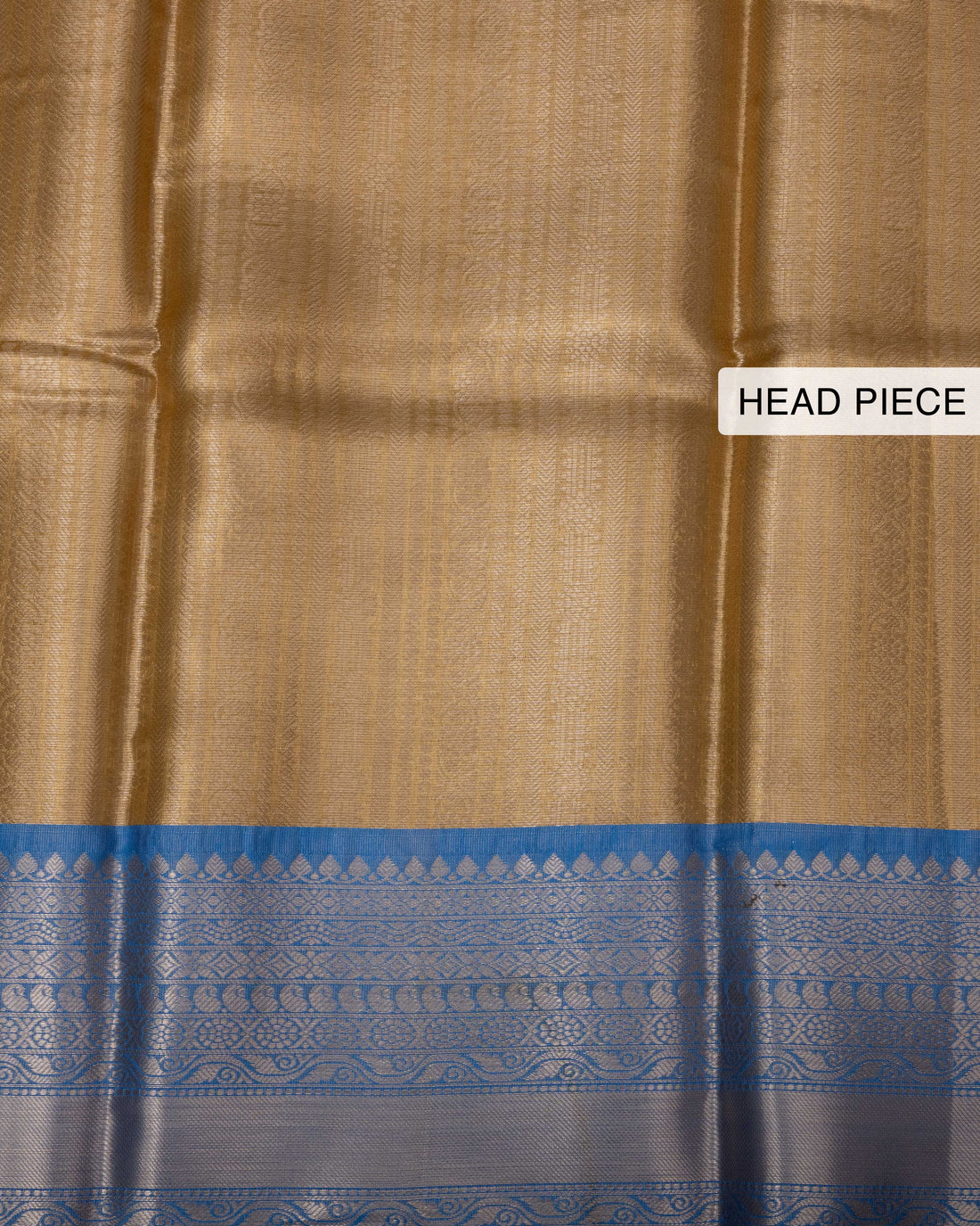 Ambani Gold Colour Tissue Saree